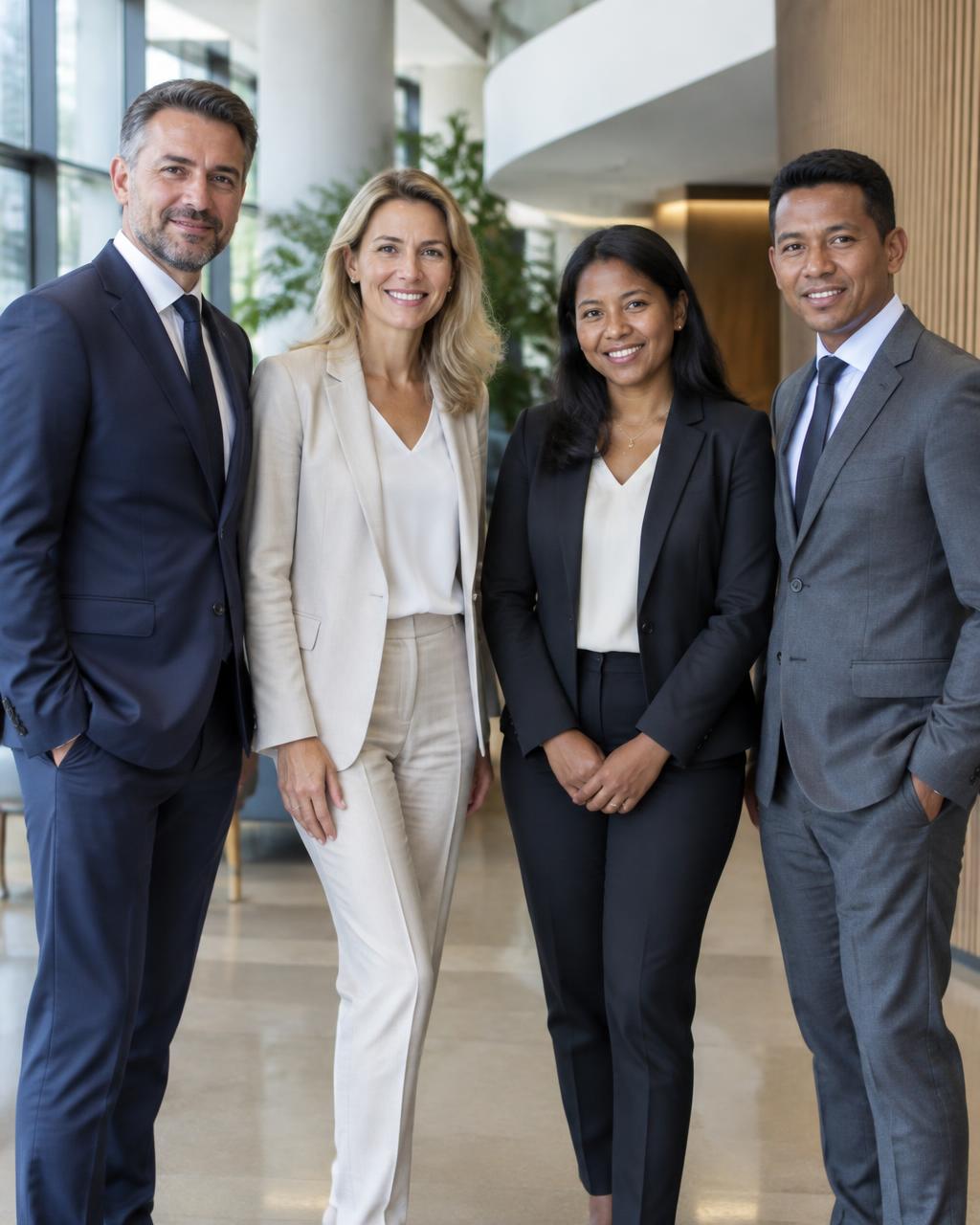 European and Malagasy leadership team
